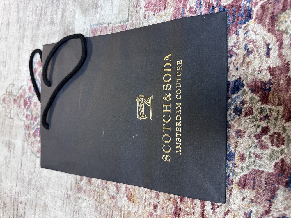 Scotch & Soda Back Empty Shopping/ Tote Bag In Great Shape!